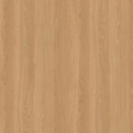 A wooden surface with a light brown finish.